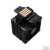 Kép 5/8 - ID-Cooling CPU Cooler - FROZN A400 BLACK (25,8dB; max. 77,81 m3/h; 4pin csatlakozó, 4 db heatpipe, 12cm, PWM)