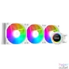 Kép 1/11 - ID-Cooling CPU Water Cooler - Space SL360 XE WHITE (35,2dB; max. 129,39 m3/h; 3x12cm, A-RGB LED, fehér)