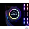 Kép 10/11 - ID-Cooling CPU Water Cooler - Space SL360 XE WHITE (35,2dB; max. 129,39 m3/h; 3x12cm, A-RGB LED, fehér)