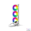 Kép 2/11 - ID-Cooling CPU Water Cooler - Space SL360 XE WHITE (35,2dB; max. 129,39 m3/h; 3x12cm, A-RGB LED, fehér)