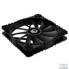 Kép 4/5 - ID-Cooling Cooler 14cm - WF-14025-XT BLACK (32,6dB, max. 130,48 m3/h, 4pin PWM, fekete)