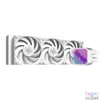 Kép 1/10 - ID-Cooling CPU Water Cooler - DX360 MAX WHITE (32.5dB; max. 144,41 m3/h; 3x12cm, fehér)