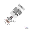 Kép 3/10 - ID-Cooling CPU Water Cooler - DX360 MAX WHITE (32.5dB; max. 144,41 m3/h; 3x12cm, fehér)