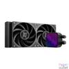 Kép 1/9 - ID-Cooling CPU Water Cooler - DX240 MAX (35.2dB; max. 144,41 m3/h; 2x12cm, fekete)