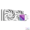 Kép 1/10 - ID-Cooling CPU Water Cooler - DX240 MAX WHITE (35.2dB; max. 144,41 m3/h; 2x12cm, fehér)