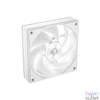Kép 1/6 - ID-Cooling Cooler 12cm - AF-1230-W (31,1dB, max. 143,90 m3/h, 4pin, PWM, Hydro bear, Daisy chain, 12cm, fehér)