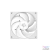 Kép 3/6 - ID-Cooling Cooler 12cm - AF-1230-W (31,1dB, max. 143,90 m3/h, 4pin, PWM, Hydro bear, Daisy chain, 12cm, fehér)