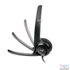 Kép 1/3 - Logitech Fejhallgató - H390 Headset (USB, mikrofon, fekete)