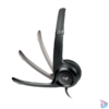 Kép 1/3 - Logitech Fejhallgató - H390 Headset (USB, mikrofon, fekete)