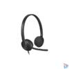 Kép 2/4 - Logitech Fejhallgató - H340 Headset (USB, mikrofon, fekete)