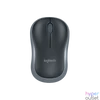 Kép 1/4 - Logitech Egér - M185 (Vezeték nélküli, Optikai, Notebook, 1000 DPI, szürke)