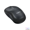 Kép 1/4 - Logitech Egér - M220 (Vezeték nélküli, Optikai, 1000 DPI, SILENT, grafitszürke)
