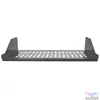 Kép 3/3 - Manhattan Rackszekrény polc - 710954 (19", 2U, konzolos, fix, 350 mm mély, fekete)