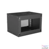 Kép 1/2 - Manhattan Rackszekrény - 19" fali kivitel (6U, 353 (h) x 540 (w) x 400 (d) mm, IP20, Flatpack, Fekete)