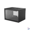 Kép 2/2 - Manhattan Rackszekrény - 19" fali kivitel (6U, 353 (h) x 540 (w) x 400 (d) mm, IP20, Flatpack, Fekete)
