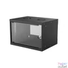 Kép 2/2 - Manhattan Rackszekrény - 19" fali kivitel (6U, 353 (h) x 540 (w) x 400 (d) mm, IP20, Flatpack, Fekete)