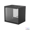 Kép 1/2 - Manhattan Rackszekrény - 19" fali kivitel (9U, 500 (h) x 540 (w) x 400 (d) mm, IP20, Flatpack, Fekete)
