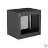 Kép 2/2 - Manhattan Rackszekrény - 19" fali kivitel (9U, 500 (h) x 540 (w) x 400 (d) mm, IP20, Flatpack, Fekete)