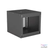 Kép 1/2 - Manhattan Rackszekrény - 19" fali kivitel (9U, 560 (L) x 540 (W) x 487 (H) mm, IP20, Flatpack, Fekete)