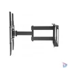Kép 1/2 - Manhattan TV állvány - Fali, dönthető, forgatható, TV állvány Fekete (max.VESA:400x400)(32"-55"-ig)