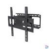 Kép 2/2 - Manhattan TV állvány - Fali, dönthető, forgatható, TV állvány Fekete (max.VESA:400x400)(32"-55"-ig)