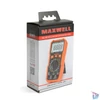 Kép 4/4 - Maxwell digitális multiméter - elem teszterrel + munkalámpa funkcióval, kompakt (25221)