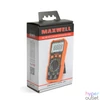 Kép 4/4 - Maxwell digitális multiméter - elem teszterrel + munkalámpa funkcióval, kompakt (25221)