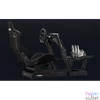 Kép 2/4 - Next Level Racing Szimulátor cockpit - F-GT Elite Lite Alumínium Side & Front Mount Edition (ülést nem tartalmazza!)