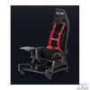 Kép 2/4 - Next Level Racing Szimulátor cockpit - Flight Seat Pro Boeing Military Edition (ülés; tartó konzolok)