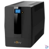 Kép 5/6 - NJOY Szünetmentes 1500VA - Horus Plus 1500 (4 Schuko, line-interaktív, RJ45 védelem, USB, szoftver, LCD kijelző, fekete)