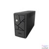 Kép 2/6 - NJOY Szünetmentes  800VA - Keen 800 USB (2 Schuko, line-interaktív, USB menedzsment, RJ11/45 vonalvédelem, fekete)