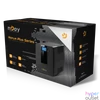 Kép 2/6 - NJOY Szünetmentes 1000VA - Horus Plus 1000 (4 Schuko, line-interaktív, RJ45 védelem, USB, szoftver, LCD kijelző, fekete)