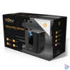 Kép 4/6 - NJOY Szünetmentes 2000VA - Horus Plus 2000 (4 Schuko, line-interaktív, RJ45 védelem, USB, szoftver, LCD kijelző, fekete)