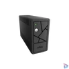 Kép 3/6 - NJOY Szünetmentes  600VA - Keen 600 USB (2 Schuko, line-interaktív, USB menedzsment, RJ11/45 vonalvédelem, fekete)