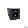 Kép 4/4 - NJOY Szünetmentes  1000VA - Cadu 1000 (2 Schuko, line-interaktív, USB menedzsment, RJ11/45 vonalvédelem(1Gb/s), fekete)