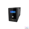 Kép 1/4 - NJOY Szünetmentes  850VA - Cadu 850 (2 Schuko, line-interaktív, USB menedzsment, RJ11/45 vonalvédelem(1Gb/s), fekete)