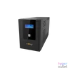 Kép 2/4 - NJOY Szünetmentes  1500VA - Cadu 1500 (4 Schuko, line-interaktív, USB menedzsment, RJ11/45 vonalvédelem(1Gb/s), fekete)