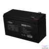 Kép 1/6 - NJOY Szünetmentes akkumulátor - GPL09122F (12V/9Ah, Long-life, T2/F2, zárt, gondozás mentes, AGM)
