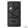 Kép 3/4 - NJOY Szünetmentes  800VA - Keen 800 (2 Schuko, line-interaktív, RJ11/45 vonalvédelem, fekete)