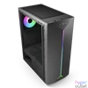 Kép 4/8 - NJOY Számítógépház -  ANIL (fekete, ablakos, ATX, 1x12cm, 2xUSB2.0, 1x USB3.0)