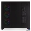 Kép 8/8 - NJOY Számítógépház -  AURA (fekete, ablakos, ATX, 7x12cm, 2xUSB3.0, 1x USB-C)