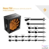 Kép 5/6 - NJOY Tápegység 750W - Nexo 750 (80 Plus Gold, Aktív PFC, 12cm)