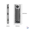 Kép 3/3 - Orico Külső M.2 ház - TCM2-G20-S (USB-A -> M.2 NVMe(M-key; B&M Key), Max.: 4TB, 20 Gbps, szürke)
