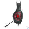 Kép 4/6 - Rampage Fejhallgató - RM-K23 MISSION (mikrofon, USB, hangerőszabályzó, nagy-párnás, piros)