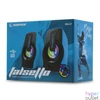Kép 3/5 - Rampage Hangszóró 2.0 - RMS-G7 Falsetto (6W RMS; hangerőszabályzó; 3,5mm jack; USB, RGD LED, Kék)