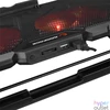 Kép 2/7 - Rampage Notebook Hűtőpad 17"-ig - AD-RC12 GAMEZONE (2*12cm venti, 100rpm, RGB LED) Fekete