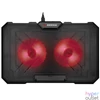 Kép 3/7 - Rampage Notebook Hűtőpad 17"-ig - AD-RC12 GAMEZONE (2*12cm venti, 100rpm, RGB LED) Fekete