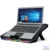 Kép 2/5 - Rampage Notebook Hűtőpad 17,3"-ig - AD-RC8 SHOWY (fém rács; RGB, 1x18cm, USB port, állítható döntési magasság)