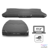 Kép 3/5 - Rampage Notebook Hűtőpad 17,3"-ig - AD-RC8 SHOWY (fém rács; RGB, 1x18cm, USB port, állítható döntési magasság)