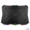 Kép 4/5 - Rampage Notebook Hűtőpad 17,3"-ig - AD-RC8 SHOWY (fém rács; RGB, 1x18cm, USB port, állítható döntési magasság)